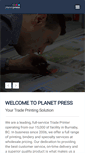 Mobile Screenshot of planetpress.ca